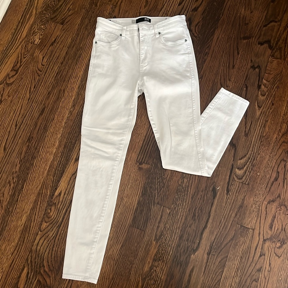 Kut Women’s White Skinny Jeans Size 4